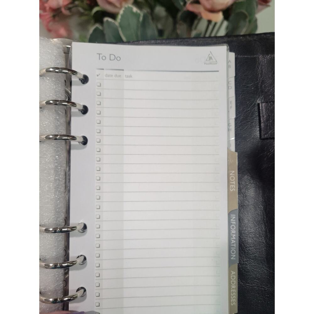 B6 SNAP AGENDA Planner NOTES CALCULATOR, PHONE #S important agency contacts ++ - Picture 9 of 16